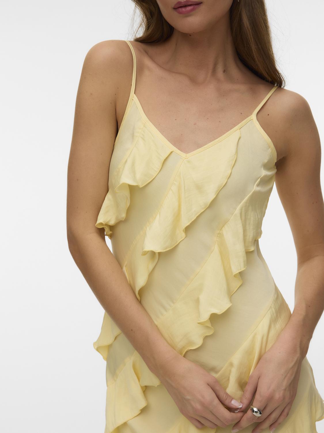 VMICELYN Long Dress - Flan - VERO MODA & VILA Bergvik